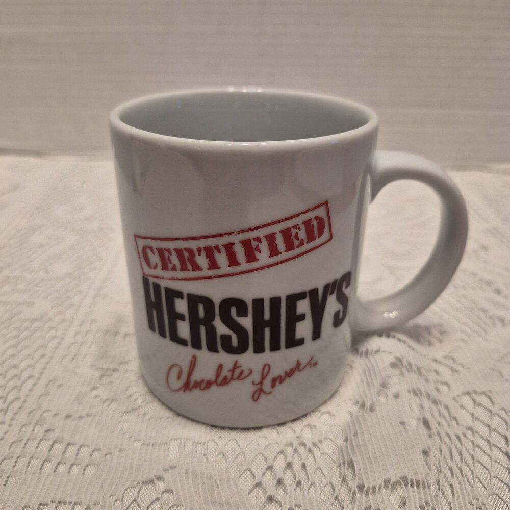 Certified Hershey's Chocolate Lovers Coffee Cup Mug Advertising